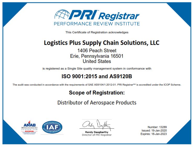 certification image